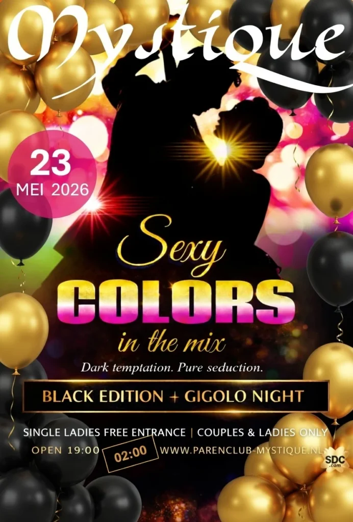 Evenement flyer voor Sexy colors in the Mix op 23 mei 2026